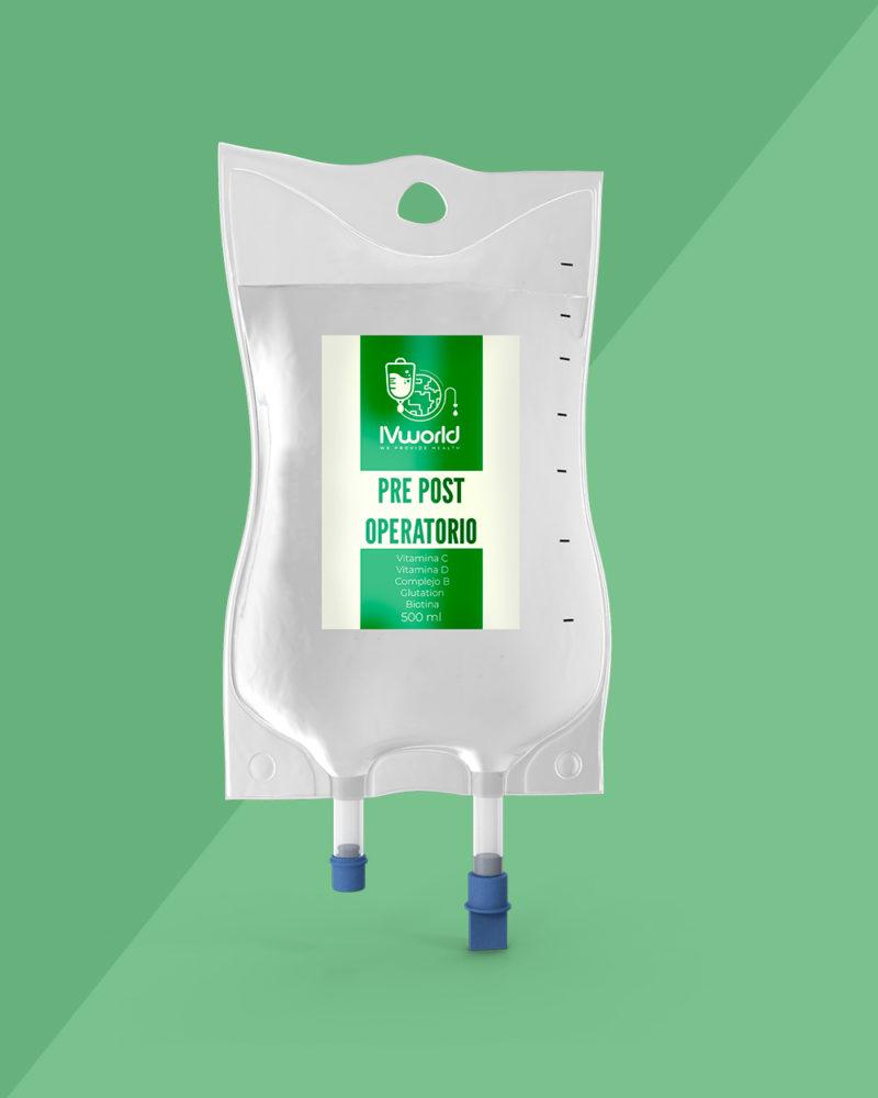 Cóctel pre/post operatorio