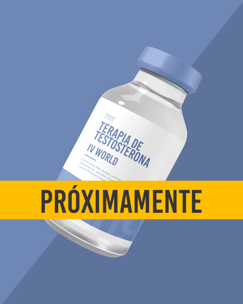 PRÓXIMAMENTE - Terapia de reemplazo de testosterona